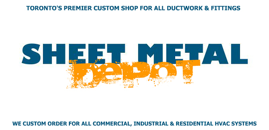 Sheet Metal Depot works in conjunction with Button's Heating and Air Conditioning, & The Home Depot. We work directly with over 10 of the Home Depots in the Metro and Durham area with Button's Heating. SMD handles the ductwork changes including the transitions and tapers to retrofit your existing HVAC system with your new furnace upgrade &/or installation. Our specialty is custom sheet metal fabrication working with Residential and Commercial HVAC contractors and residential customers. Complete Residential installation is available. We offer same day service with no premium charge, and we are available weekends and holidays. Sheet Metal Depot has over 25 years of experience and our service is second to none. We guarantee it! Call us today! Sheet Metal Depot is proud to be the manufacturer and supplier of the ductwork and HVAC systems in the new eco-friendly home of Canadian rock legend Alex Lifeson of RUSH. Sheet Metal Depot created all the custom fitting of this unique system, and oversaw the installation process.